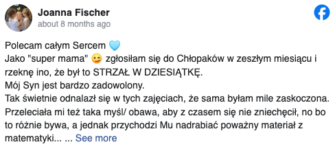 Opinia – Joanna Fisher